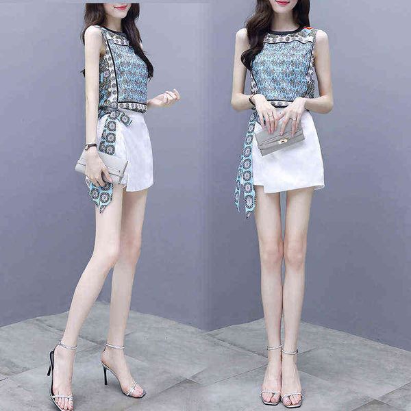 luxury dress 2022 fashion korean sleevels chiffon skirt two-piece suit wtern slim summer women's dresses set, Black;gray
luxury dress 2022 fashion korean sleevels chiffon skirt two-piece suit wtern slim summer women's dresses set, Black;gray