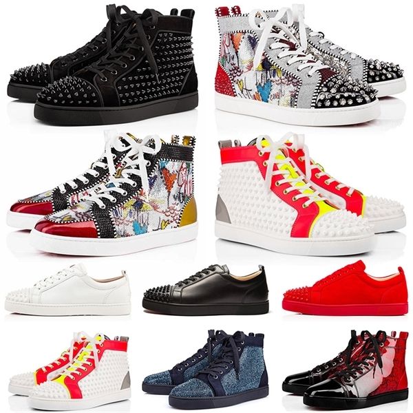 new genuine leather mens red bottoms spike shoes party love platform casual shoes luxury designer suede graffiti trainers sneakers
new genuine leather mens red bottoms spike shoes party love platform casual shoes luxury designer suede graffiti trainers sneakers