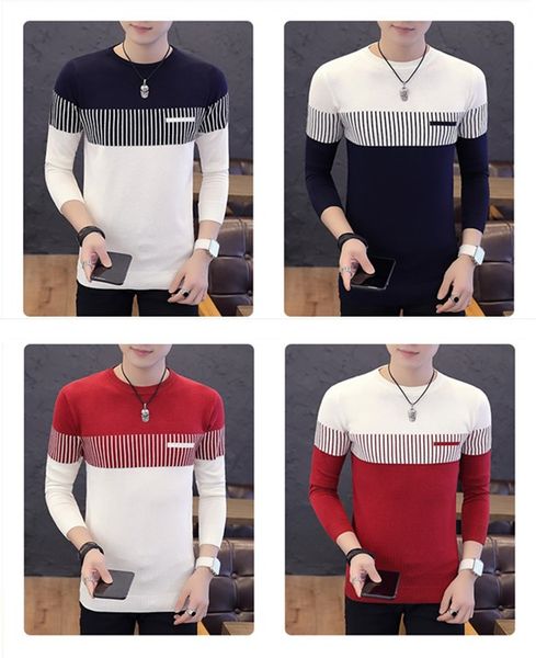 mens designers sweaters new autumn casual cashmere sweater men male round neck knitted sweaters long sleeve slim fit fashion pullover, White;black
mens designers sweaters new autumn casual cashmere sweater men male round neck knitted sweaters long sleeve slim fit fashion pullover, White;black