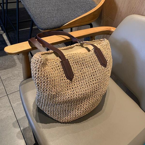 shoulder bags straw beach tote for women handbags vacation leisure handmade woven shopper bag large capacity
shoulder bags straw beach tote for women handbags vacation leisure handmade woven shopper bag large capacity