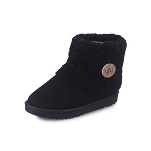 2020 new flat shoes womans booties suede shoes woman round head solid color flanging women's winter boots size 36-40, Black
2020 new flat shoes womans booties suede shoes woman round head solid color flanging women's winter boots size 36-40, Black