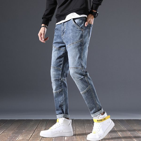 fashion brand new products by blue jeans men's slim feet korean trend elastic versatile
fashion brand new products by blue jeans men's slim feet korean trend elastic versatile