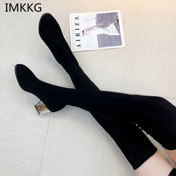 plus size 35-43 winter over the knee boots women stretch fabric women thigh high woman shoes long bota feminina lj201130, Black
plus size 35-43 winter over the knee boots women stretch fabric women thigh high woman shoes long bota feminina lj201130, Black