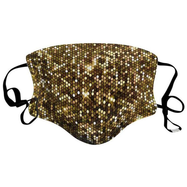 sequin printed mouth veil decoration club bling gold glitter face dust cover party mask
sequin printed mouth veil decoration club bling gold glitter face dust cover party mask