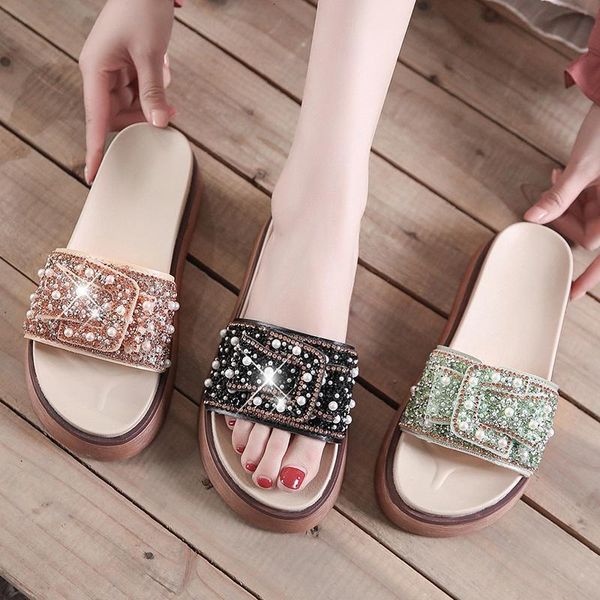 women shoes 2020 summer new leisure versatile water drill cool slippers women's net red muffin thick bottom seaside
women shoes 2020 summer new leisure versatile water drill cool slippers women's net red muffin thick bottom seaside