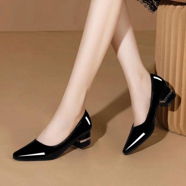 women pumps square heels dress shoes patent leather boat shoes mid heels office black boat blue spring autumn 8649n #gc2i
women pumps square heels dress shoes patent leather boat shoes mid heels office black boat blue spring autumn 8649n #gc2i