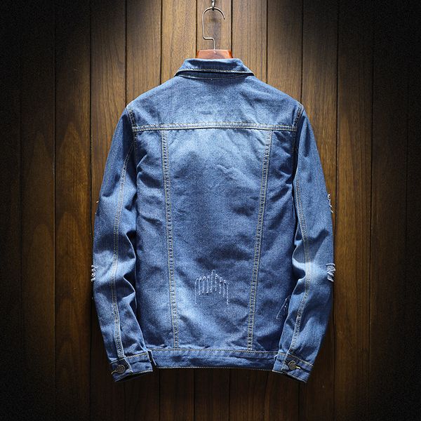 2021 New Hot Sale Men's Coats Spring Denim Blue Cotton Jacket Jean Plus Size M-5xl Coat Hole 3DLP, Black;brown
2021 New Hot Sale Men's Coats Spring Denim Blue Cotton Jacket Jean Plus Size M-5xl Coat Hole 3DLP, Black;brown
