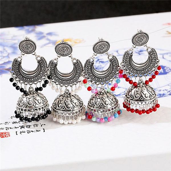 unique retro sector silver color turkish bells big earrings for women vintage novelty turkey boho beads tassel earrings
unique retro sector silver color turkish bells big earrings for women vintage novelty turkey boho beads tassel earrings