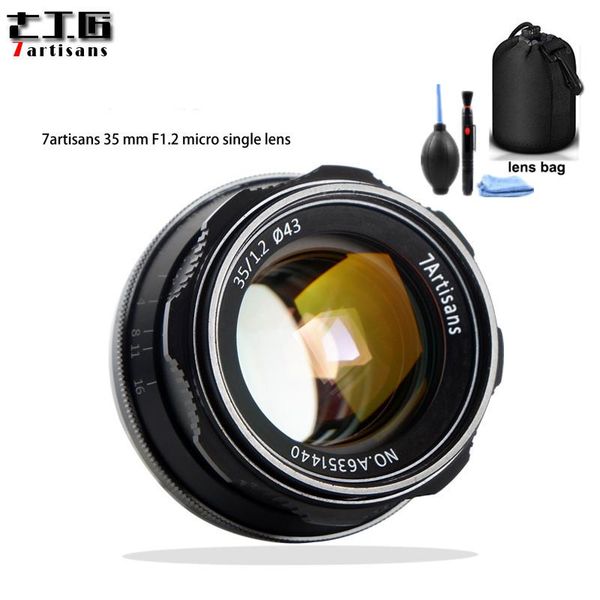 other cctv cameras 7artisans 35mm f1.2 prime lens for sony e-mount canon eos-m fuji xf aps-c micro single manual focus fixed
other cctv cameras 7artisans 35mm f1.2 prime lens for sony e-mount canon eos-m fuji xf aps-c micro single manual focus fixed