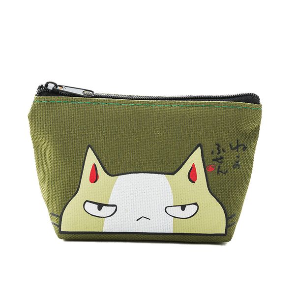 small school style womens girls purses cartoon cat zipper wallets canvas cute animal coin purses, Red;black
small school style womens girls purses cartoon cat zipper wallets canvas cute animal coin purses, Red;black