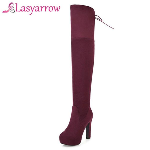 lasyarrow zipper botas mujer thick high heels round toe platform women's shoes ladies thigh high long boots sapato feminina, Black
lasyarrow zipper botas mujer thick high heels round toe platform women's shoes ladies thigh high long boots sapato feminina, Black
