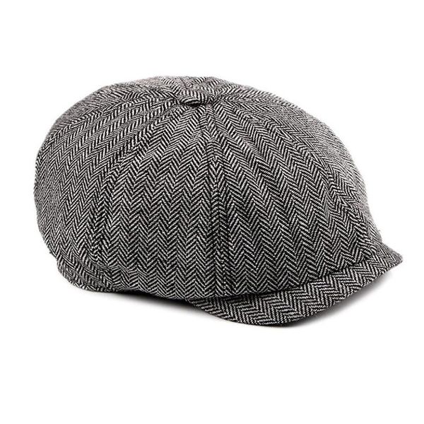 classic retro herringbone newsboy cap gray brown octagon cap breathable pumpkin hat gatsby flat caps elegant beret, Blue;gray
classic retro herringbone newsboy cap gray brown octagon cap breathable pumpkin hat gatsby flat caps elegant beret, Blue;gray