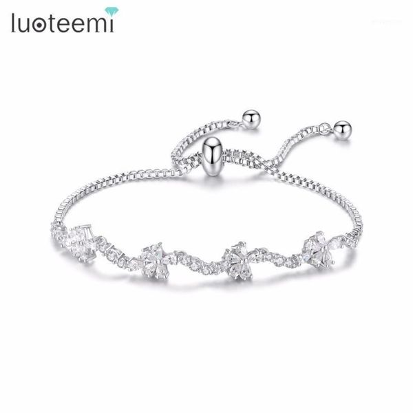 luoteemi 2020 fashion adjustable bracelets for women pulseras mujer wedding cz crystal charm jewelry femme party friend gift1, Golden;silver
luoteemi 2020 fashion adjustable bracelets for women pulseras mujer wedding cz crystal charm jewelry femme party friend gift1, Golden;silver