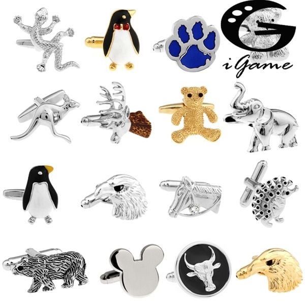 cuff links horse design animal series bear elephant penguin kangaroo eagle men cufflinks whoelsale&retail q1219, Silver
cuff links horse design animal series bear elephant penguin kangaroo eagle men cufflinks whoelsale&retail q1219, Silver