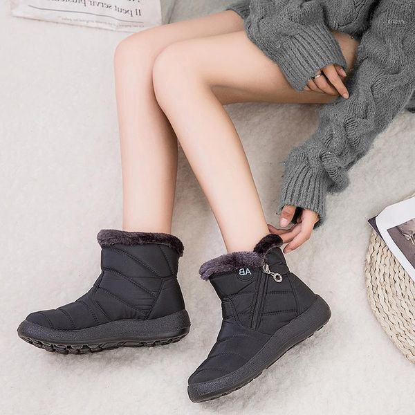 woman high ankle boots snow boots heels zip shoes women's thin women metal decoration female pumps round toe1, Black
woman high ankle boots snow boots heels zip shoes women's thin women metal decoration female pumps round toe1, Black