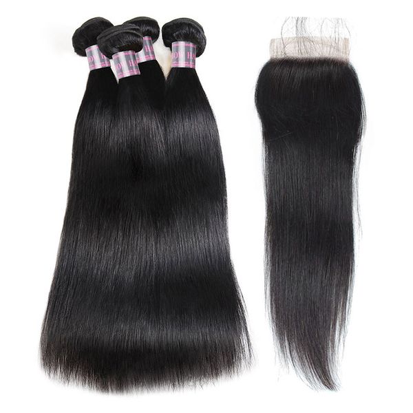 brazilian deep wave human hair bundles with closure peruvian hair 4 bundles malaysian body wave deep loose hair extensions, Black
brazilian deep wave human hair bundles with closure peruvian hair 4 bundles malaysian body wave deep loose hair extensions, Black