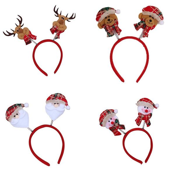christmas cartoon old man snowman elk bear hair bands for women cute girls children hair accessories gift 
christmas cartoon old man snowman elk bear hair bands for women cute girls children hair accessories gift