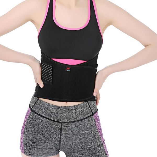 waist support aolikes lumbar pain back prevent supporting brace for fitness weightlifting belts sports safety corrector, Black;gray
waist support aolikes lumbar pain back prevent supporting brace for fitness weightlifting belts sports safety corrector, Black;gray