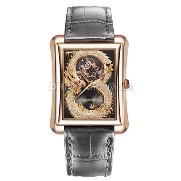 2019 new luxury watch flywheel mechanical hand-winding movement 316l steel case leather band mens designer watches 3d emboss china dragon, Slivery;brown
2019 new luxury watch flywheel mechanical hand-winding movement 316l steel case leather band mens designer watches 3d emboss china dragon, Slivery;brown