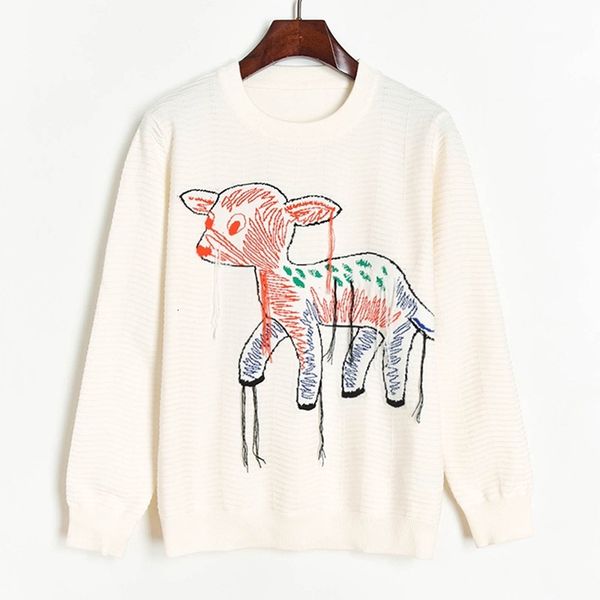 new 2021 women crocheted sweatshirt of cartoon casual sheep sweet mrs. spring party jumper pullover designer v00m, White;black
new 2021 women crocheted sweatshirt of cartoon casual sheep sweet mrs. spring party jumper pullover designer v00m, White;black