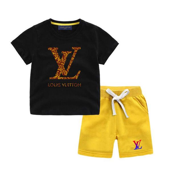 new brand designer boys girl letters printed short sleeve t-shirt+shorts 2pcs set kids clothing sets children outfits toddler suit retail, White
new brand designer boys girl letters printed short sleeve t-shirt+shorts 2pcs set kids clothing sets children outfits toddler suit retail, White