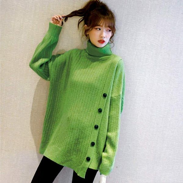 single breasted sweaters elegant women keep warm long sleeve solid winter high collar kobieta swetry long sweaters, White;black
single breasted sweaters elegant women keep warm long sleeve solid winter high collar kobieta swetry long sweaters, White;black