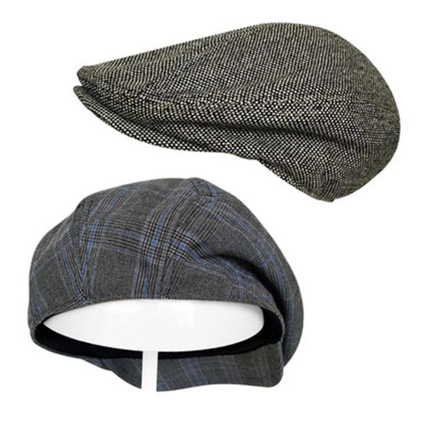 berets fashion men's sboy beret men ivy golf driving summer outdoor soft cotton blend sun flat hats blm219, Blue;gray
berets fashion men's sboy beret men ivy golf driving summer outdoor soft cotton blend sun flat hats blm219, Blue;gray
