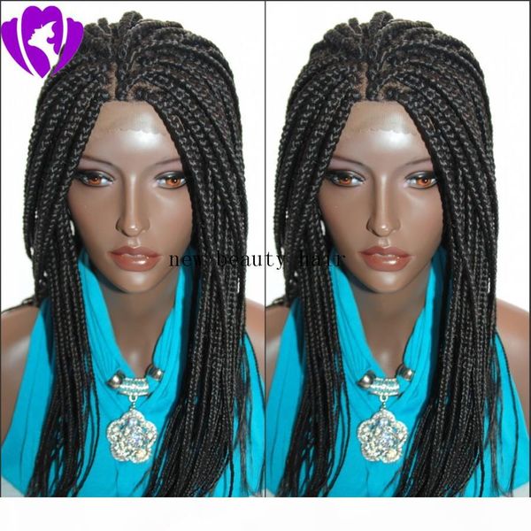 fast shipping box braid synthetic lace front wigs for black women natural black braided wigs heat resistant long braids wigs with baby hair
fast shipping box braid synthetic lace front wigs for black women natural black braided wigs heat resistant long braids wigs with baby hair