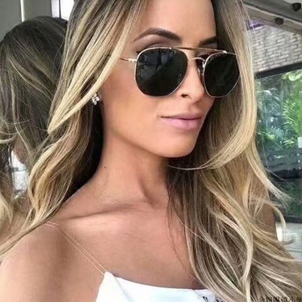 womens fashion sunglasses mens round sunglasses double bridge sun glasses fashion eyeware with uv glass lenses 3648, White;black
womens fashion sunglasses mens round sunglasses double bridge sun glasses fashion eyeware with uv glass lenses 3648, White;black