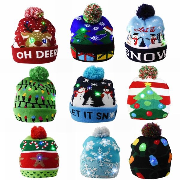 christmas hat sweater knitted light-up xmas cap beanie sweater led light home christmas new year gift for kids xmas decoration
christmas hat sweater knitted light-up xmas cap beanie sweater led light home christmas new year gift for kids xmas decoration
