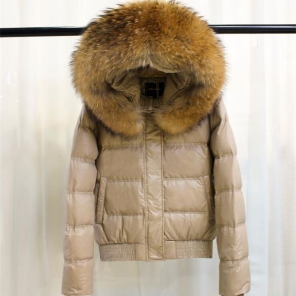 great 2021 real raccon skin with a dwaterproof hood winter water puffer woman's jacket thin 90% down shiny female short coat feather mx, Black
great 2021 real raccon skin with a dwaterproof hood winter water puffer woman's jacket thin 90% down shiny female short coat feather mx, Black