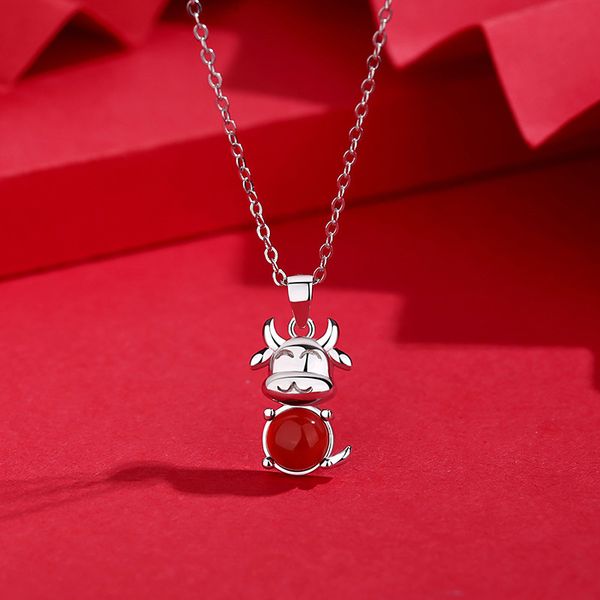 zodiac the ox necklace women's pure silver luxury niche design pendant 2020 new year of life gift chain
zodiac the ox necklace women's pure silver luxury niche design pendant 2020 new year of life gift chain