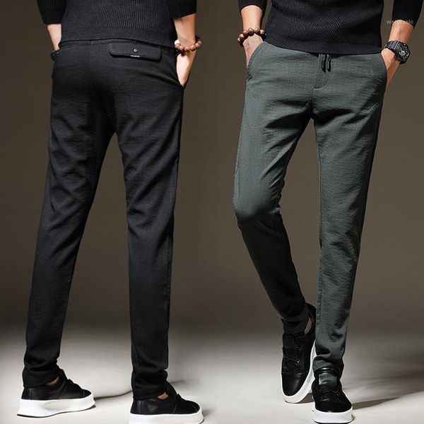 mrmt 2019 brand autumn winter new men's trousers cotton leisure pants for male small straight trawers trouser1, Black
mrmt 2019 brand autumn winter new men's trousers cotton leisure pants for male small straight trawers trouser1, Black