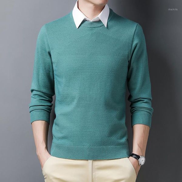 2021 new men's round neck pullover sweater pure color warm fashion sweater1, White;black
2021 new men's round neck pullover sweater pure color warm fashion sweater1, White;black