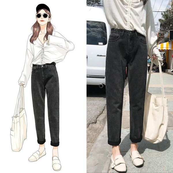 black high waist mom jeans woman plus size boyfriend jeans for women denim pants washed blue harem pants 2021 spring summer new
black high waist mom jeans woman plus size boyfriend jeans for women denim pants washed blue harem pants 2021 spring summer new