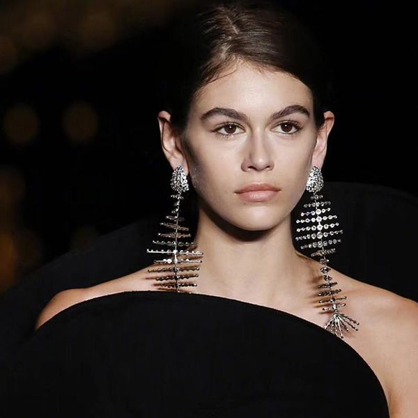 shiny rhinestone fish bone charms drop dangle earrings for women fashion jewelry boho maxi statement earrings accessory sale, Silver
shiny rhinestone fish bone charms drop dangle earrings for women fashion jewelry boho maxi statement earrings accessory sale, Silver