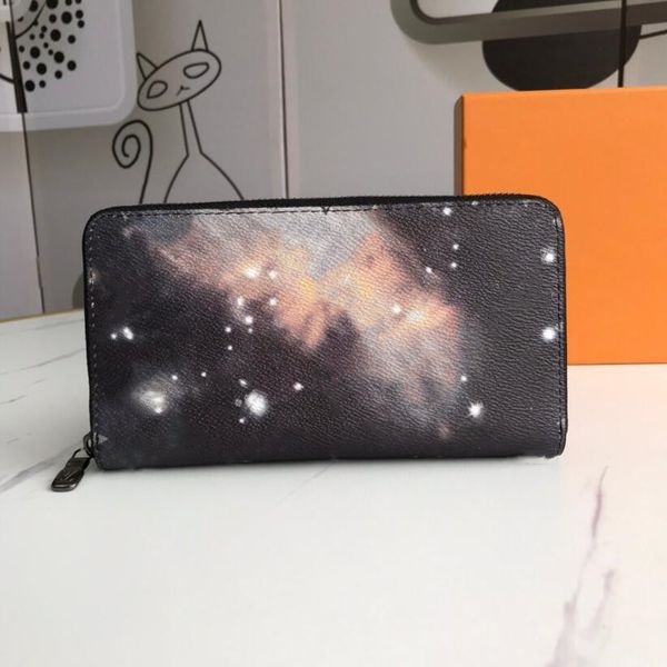 single zipper wallet men classical starry sky wallet women genuine leather purse card holder long business men wallet with box, Red;black
single zipper wallet men classical starry sky wallet women genuine leather purse card holder long business men wallet with box, Red;black