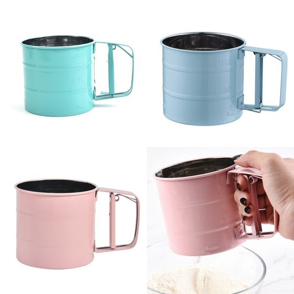 flour green steel blue handheld stainless pink sugar mesh sieve cup bake pastry tool
flour green steel blue handheld stainless pink sugar mesh sieve cup bake pastry tool