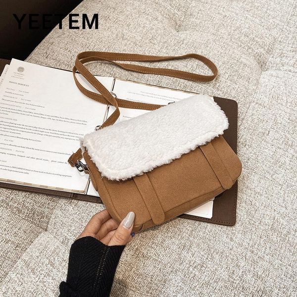 autumn winter plush lamb hair pu leather women's bag wild crossbody shoulder bag ins retro style wallet student harajuku
autumn winter plush lamb hair pu leather women's bag wild crossbody shoulder bag ins retro style wallet student harajuku