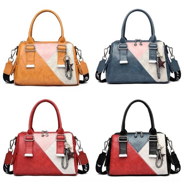 n5rud large capacity fashionable shoulder women's bag bag2020 summer portable korean color contrast shoulder new stitching foreign styl
n5rud large capacity fashionable shoulder women's bag bag2020 summer portable korean color contrast shoulder new stitching foreign styl