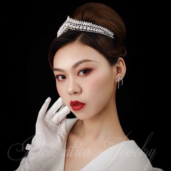mfemale 18-year-old black bride ceremony crown headdress wedding dress accessories k, Silver
mfemale 18-year-old black bride ceremony crown headdress wedding dress accessories k, Silver