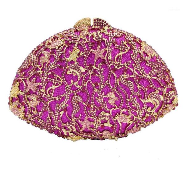 evening bags fuchsia designer women party purse luxury crystal diamond wedding bridal female clutch sc6461
evening bags fuchsia designer women party purse luxury crystal diamond wedding bridal female clutch sc6461