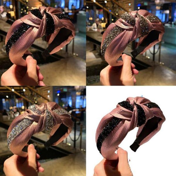 temperament charm women head hoops crystal fashion brand cross knot hair hoop candy color headbands women hair accessories, Black;brown
temperament charm women head hoops crystal fashion brand cross knot hair hoop candy color headbands women hair accessories, Black;brown