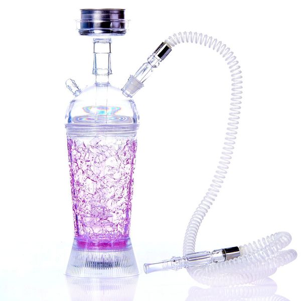 new style acrylic with charcoal holder metal tongs led light hookah hose portable set chicha narguile
new style acrylic with charcoal holder metal tongs led light hookah hose portable set chicha narguile