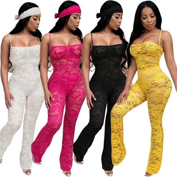 adogirl women sheer lace crochet jumpsuit solid 4 colors spaghetti straps strapless night club romper without headband1, Black;white
adogirl women sheer lace crochet jumpsuit solid 4 colors spaghetti straps strapless night club romper without headband1, Black;white