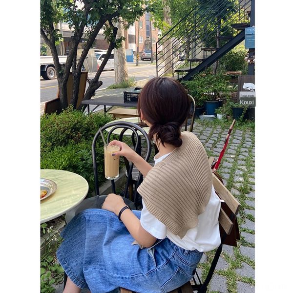 acme ground woolen shawl women's korean style autumn outer shirt small shoulder ins knot scarf shawl coat shawlknitted scarf 3ah2n, White;black
acme ground woolen shawl women's korean style autumn outer shirt small shoulder ins knot scarf shawl coat shawlknitted scarf 3ah2n, White;black