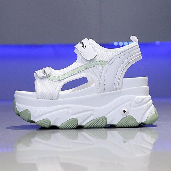 women platform sandals fashion chunky shoes woman mesh designers brand 8cm height increasing wedge sandal beach casual shoes, Black
women platform sandals fashion chunky shoes woman mesh designers brand 8cm height increasing wedge sandal beach casual shoes, Black