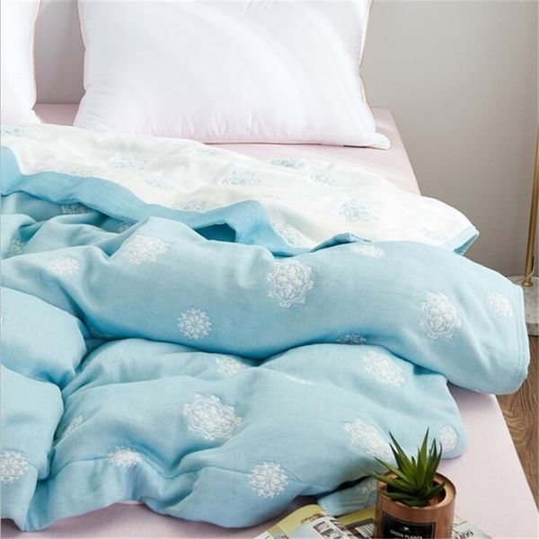 8 layers muslin cotton gauze blanket soft throw plaid for adults on bed/sofa/plane/travel bedspread 150* and 200* lj201014
8 layers muslin cotton gauze blanket soft throw plaid for adults on bed/sofa/plane/travel bedspread 150* and 200* lj201014