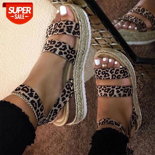 women leopard hemp bottom flat sandals platform ladies shoes summer casual pu buckle strap print woman plus size female #0c1o, Black
women leopard hemp bottom flat sandals platform ladies shoes summer casual pu buckle strap print woman plus size female #0c1o, Black
