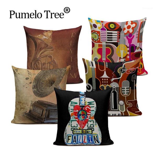 vintage creative cartoon musical instruments cushion cover fashion retro decoration cotton linen throw pillow cover great gift1 
vintage creative cartoon musical instruments cushion cover fashion retro decoration cotton linen throw pillow cover great gift1